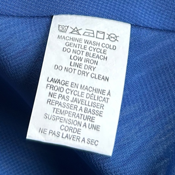 NWT Ramy Brook Giana Halter Maxi Dress Blue Pink Retro Chevron Sz XXL - Picture 15 of 16